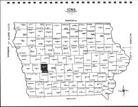 Iowa State Map, Audubon County 2001